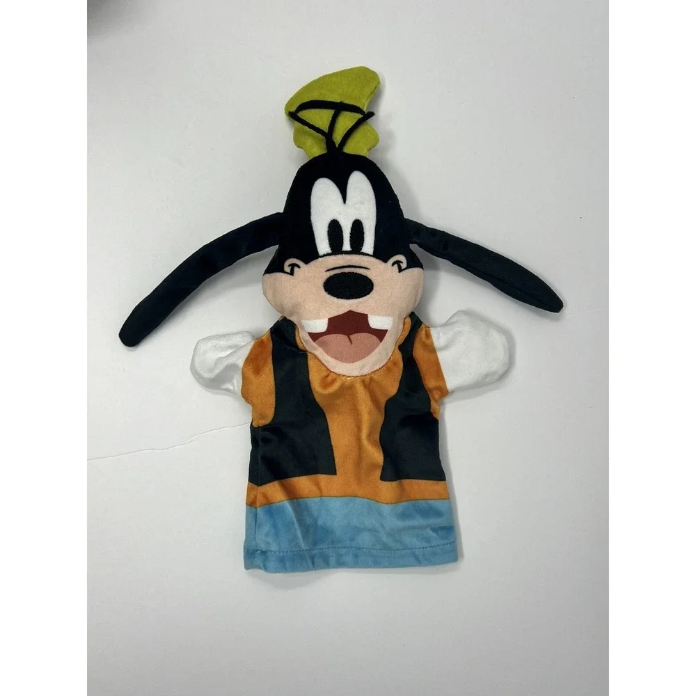 Hand Puppet Goofy by Melissa & Doug w/Elephant Vintage Carson Dellosa GrannyCore